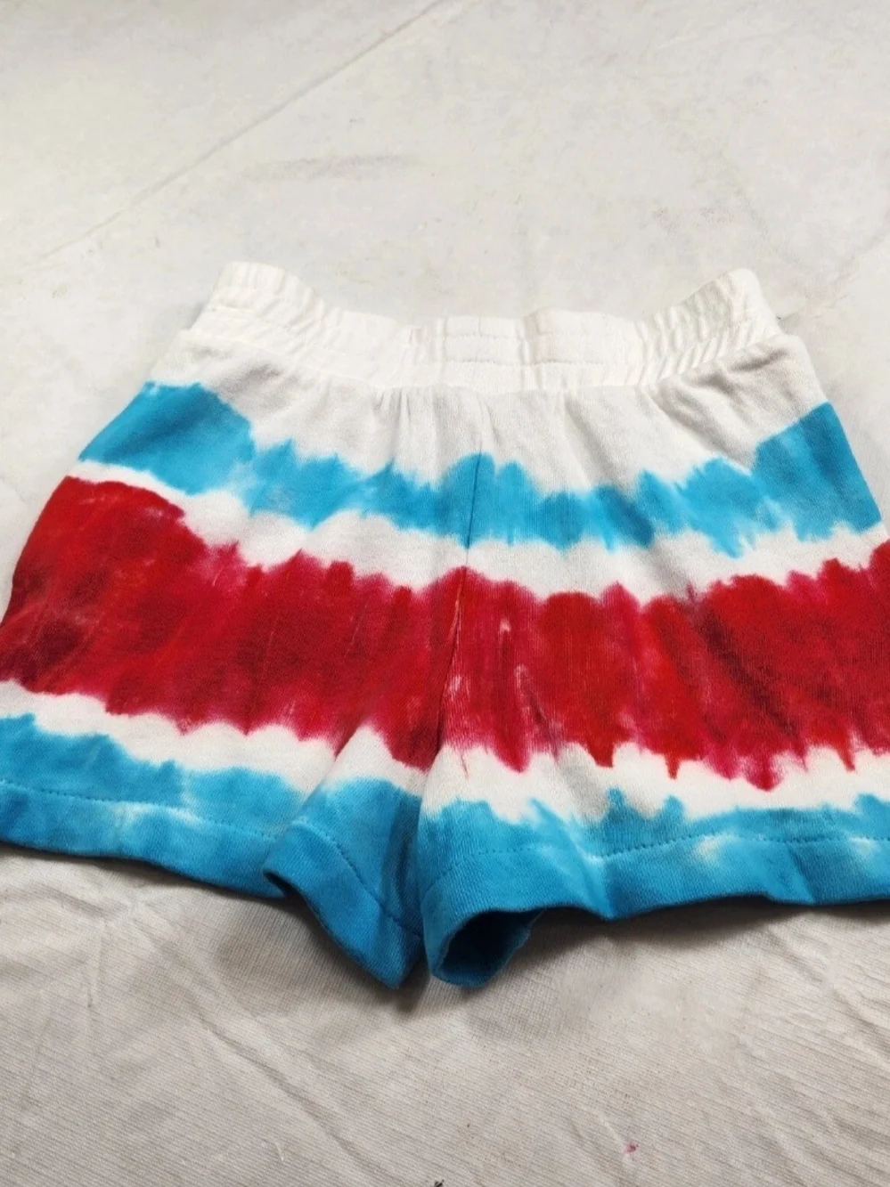 Polo Ralph Lauren Girls Shorts Size 5 Tie Dye Multicolor Red  Blue White NWT. 52